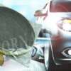 ümmargune poleerimislapp pakendis auto taustal