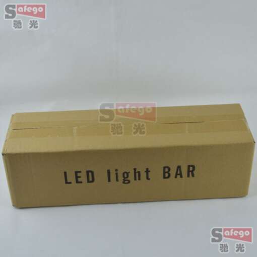 pruun pappkast kirjaga LED light BAR
