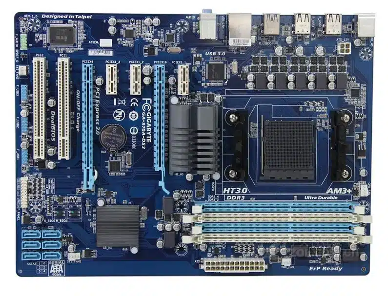 Emaplaat - GA-970A-DS3 DDR3 | kujundav pilt e-kaubamaja pildikogust