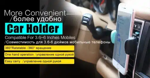 telefon kinnitatud autos ventilatsiooniavasse paigaldatud hoidjasse