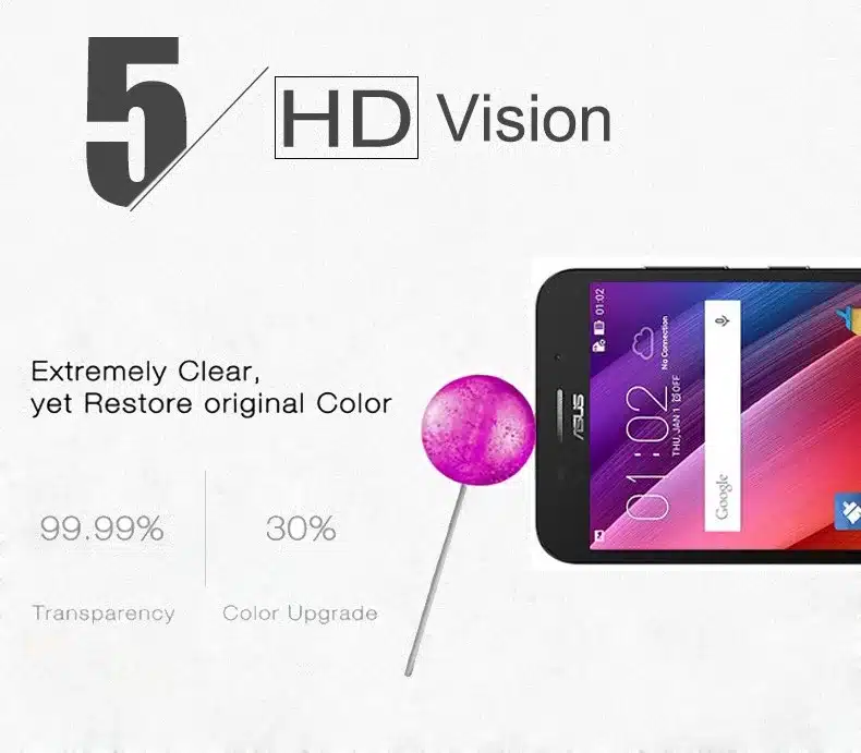 Asus Zenfone Max ZC550KL ekraanikaitse kleeps | kujundav pilt e-kaubamaja pildikogust