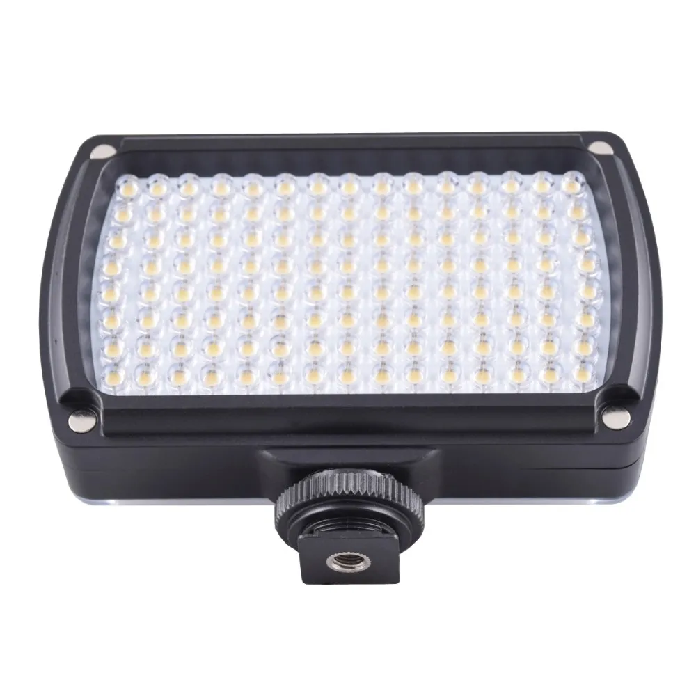 kompaktne must LED välklamp koos paljude väikeste LED-tuledega