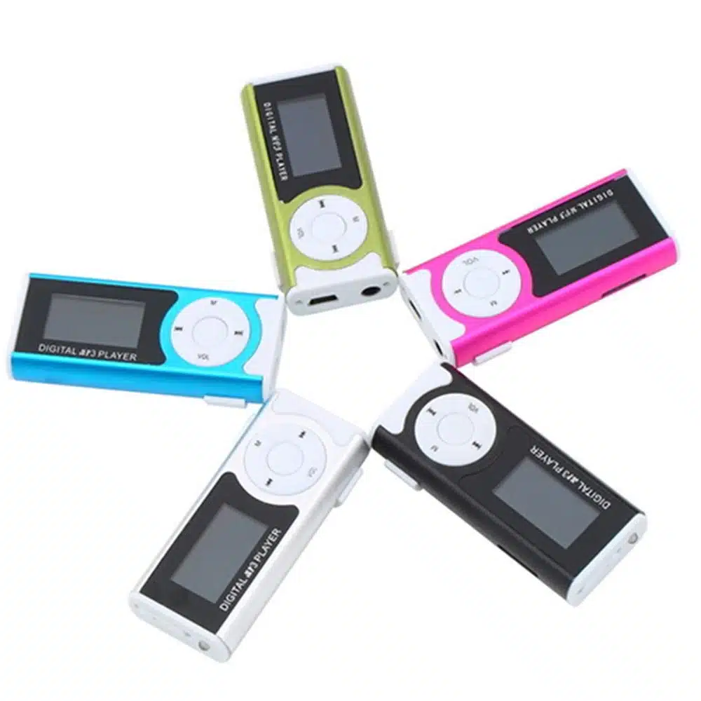 LCD ekraaniga MP3-mängija | kujundav pilt e-kaubamaja pildikogust