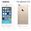 esi- ja tagakaitse kleepsud iPhone 5/5S jaoks