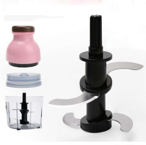 Väike roosat värvi blender