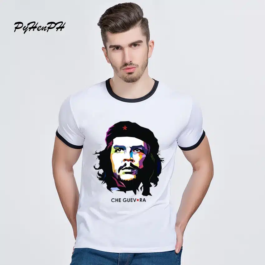 Che Guevara 3D prindiga T-särk meestele | kujundav pilt e-kaubamaja pildikogust