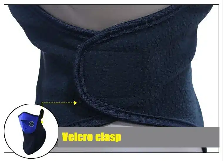 tumesinine sall-mask takjakinnitusega, sobib sportimiseks