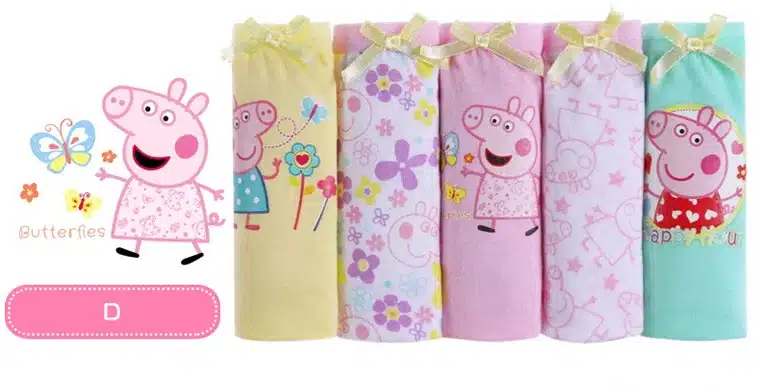 5 paari aluspükse tüdrukutele | kujundav pilt e-kaubamaja pildikogust