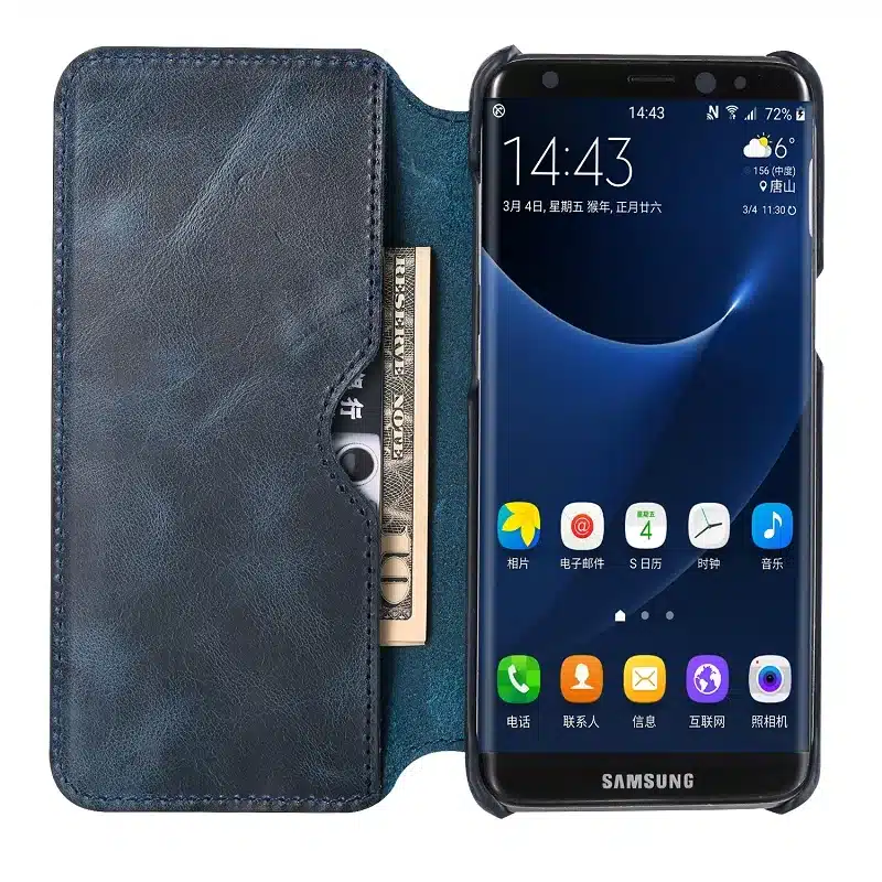 Ehtsast nahast kaaned - Samsung Galaxy S8, S8 Plus | kujundav pilt e-kaubamaja pildikogust