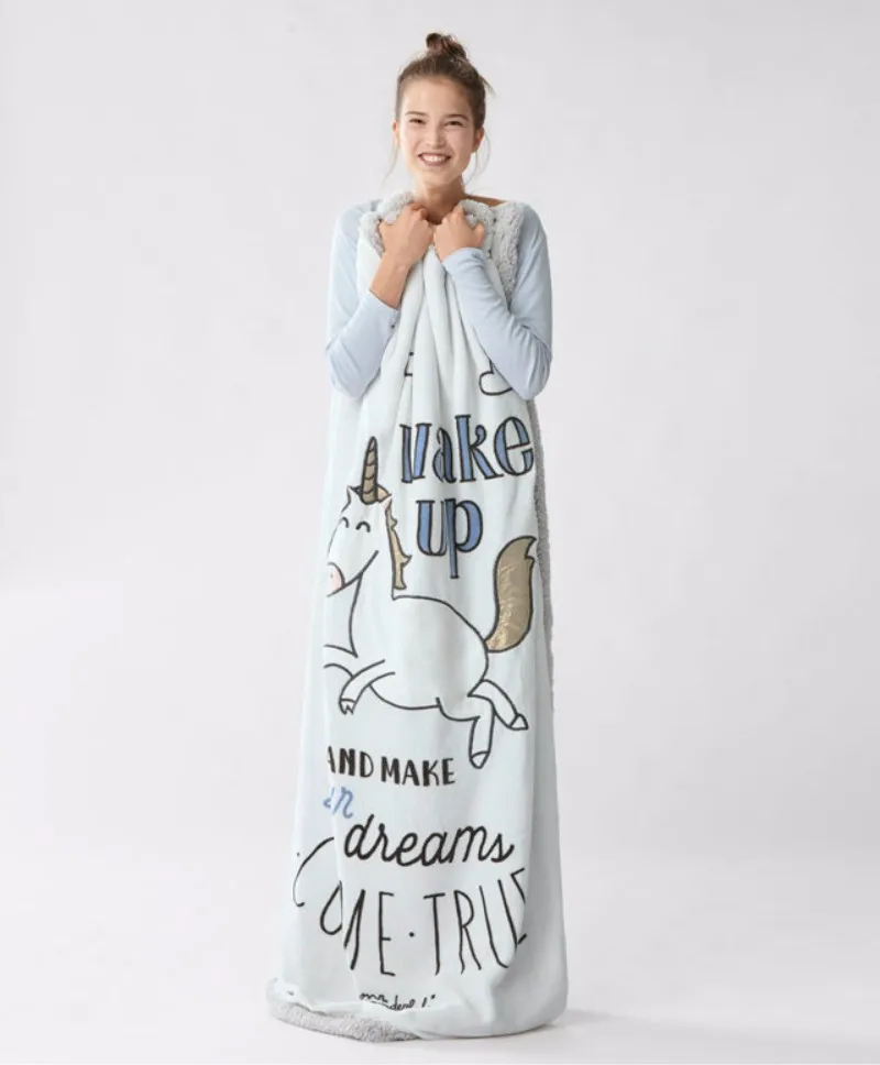 150 x 120 cm pehme tekk ükssarvikuga | kujundav pilt e-kaubamaja pildikogust
