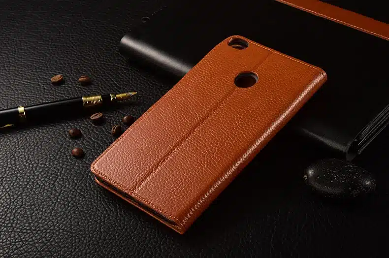 Nahast kaaned Xiaomi Mi Max 2 telefonile | kujundav pilt e-kaubamaja pildikogust
