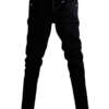 mustad meeste super skinny teksad
