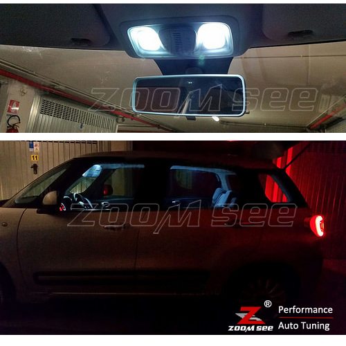 auto salongi ja välisvalgustus LED-lampidega