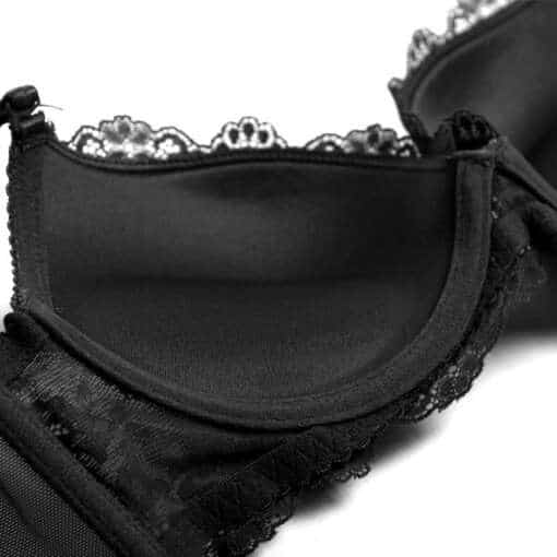 must pitsiline rinnahoidja detailne vaade