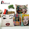 dekoratiivpadjad erinevate Marilyn Monroe portreedega