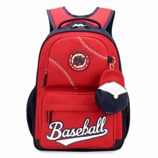 Kerge, vastupidav ja veekindel Baseball-kirjaga seljakott