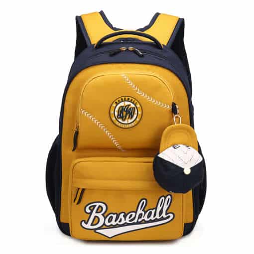 Kerge, vastupidav ja veekindel Baseball-kirjaga seljakott