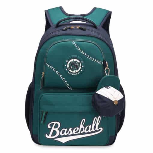 Kerge, vastupidav ja veekindel Baseball-kirjaga seljakott
