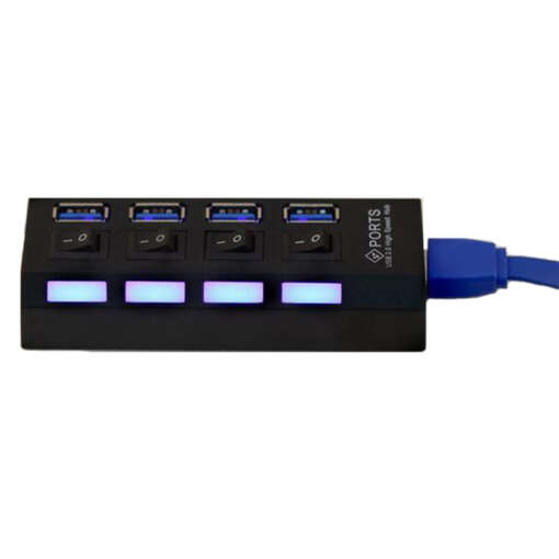 Nelja auguga USB jagaja