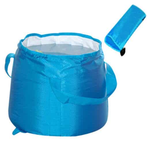 Kokkupandav riidest veemahuti