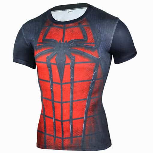 3D prindiga superkangelase T-särk meestele