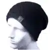 must pehme voodriga meeste talvemüts mannekeenil