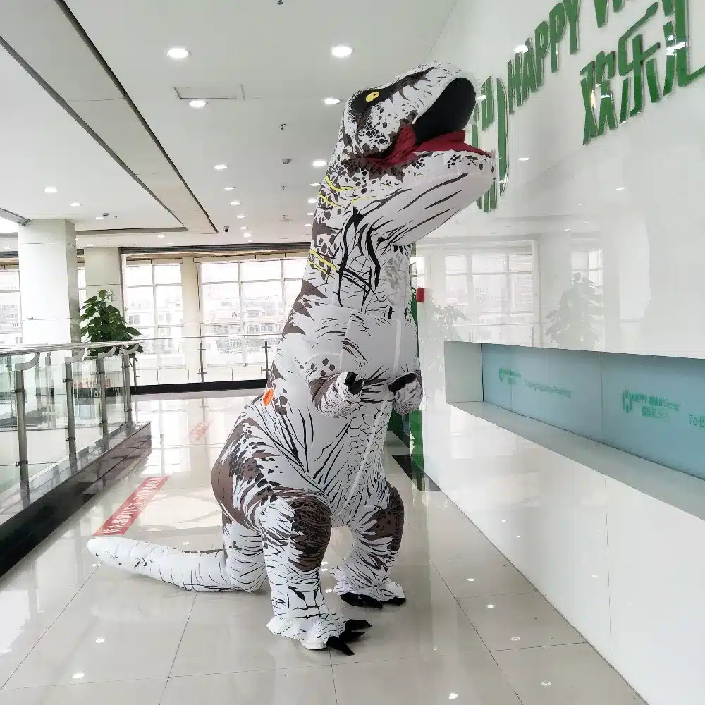 Dinosaurus T REX maskott täiskasvanutele | kujundav pilt e-kaubamaja pildikogust