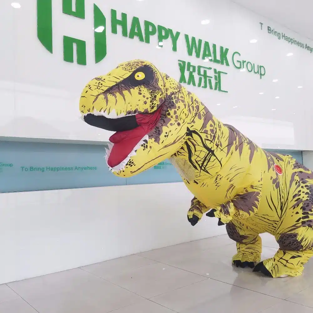Dinosaurus T REX maskott täiskasvanutele | kujundav pilt e-kaubamaja pildikogust