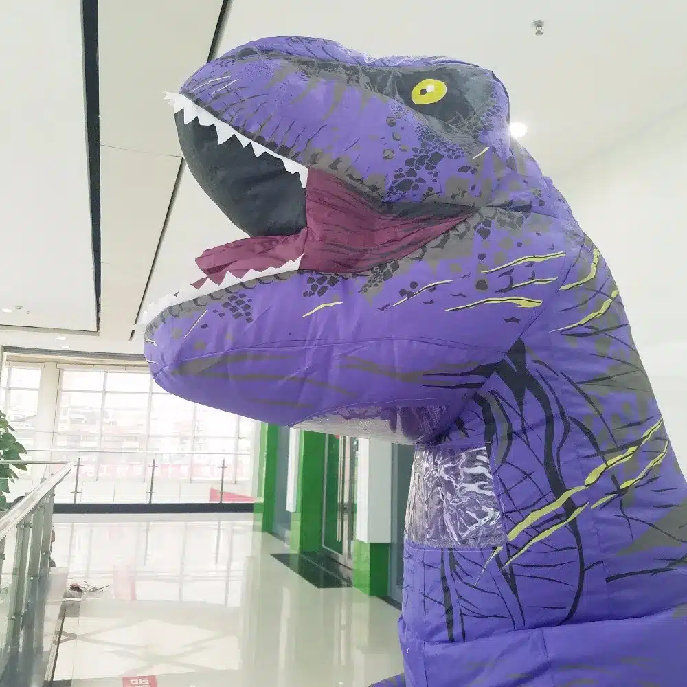 Dinosaurus T REX maskott täiskasvanutele | kujundav pilt e-kaubamaja pildikogust