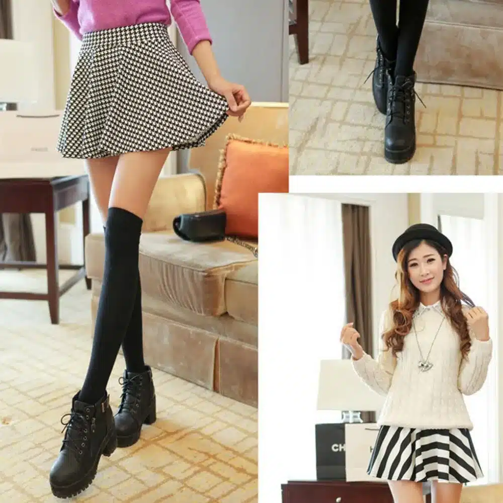 Tights Pantyhose Women Sexy Stockings Cat Pattern Print Cartoon 20 Style Spring&Autumn Mock Medias Pantis Woman Collant Femme 9
