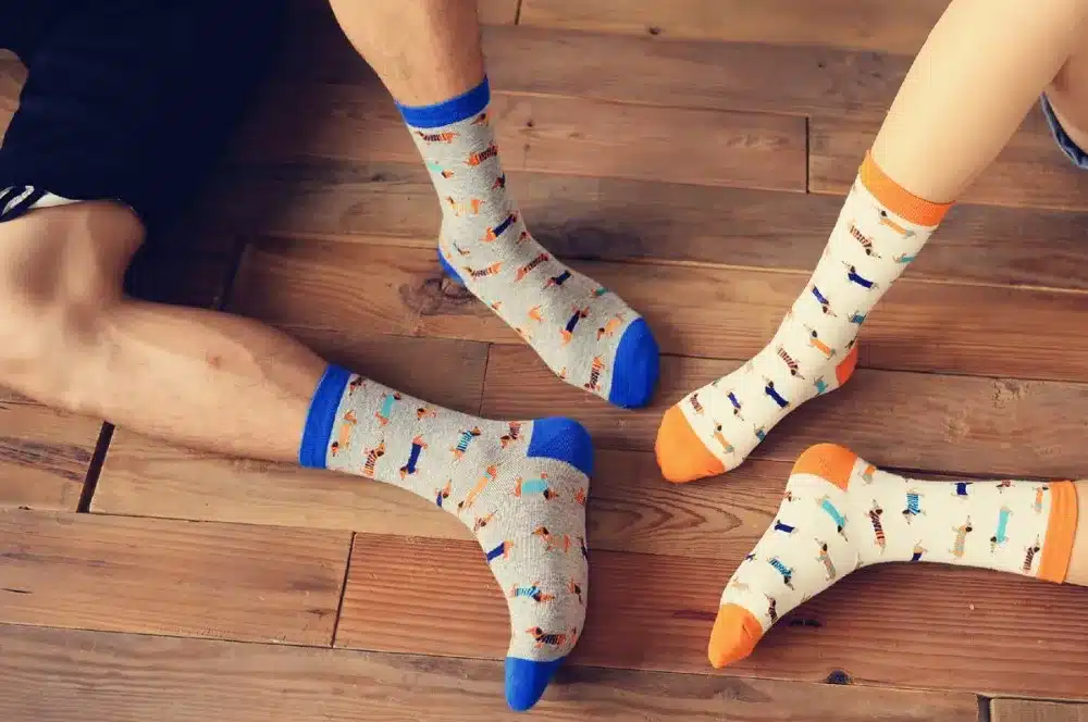 Foot 22-27cm Creative animal socks Sausage dog dachshund Lovely hvalp hush pup puppy huisdier pet retail Cute wholesale zoo Come 5
