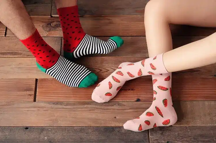 Foot 22-27cm Lovely Daily Animal Weel Socks Watermelon Dachshund Beagle Lion Farm Bull Terrier Elephant Fox Pill Fruit Dog Combo 16