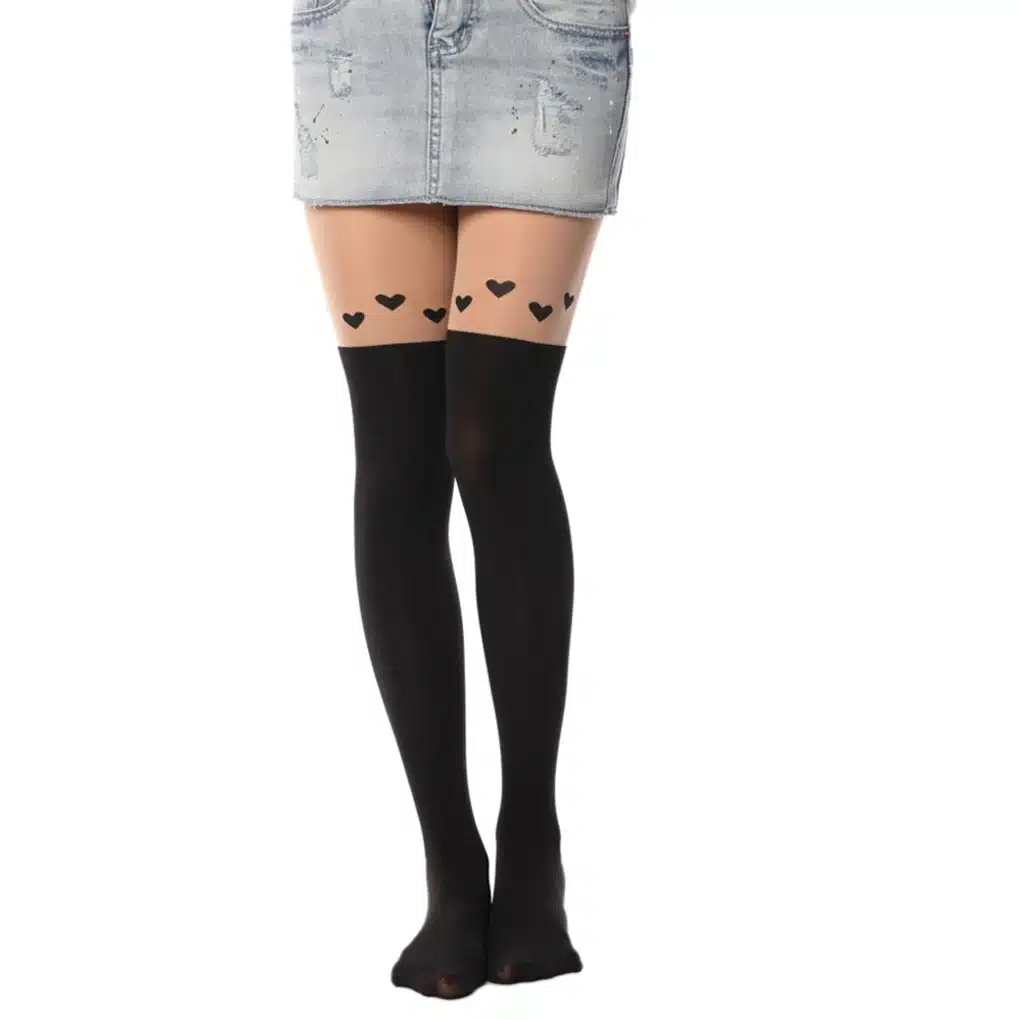 New Sexy Girl's Pantyhose Design Pattern Printed Tattoo Stockings Cat shape 20 Style Sheer Pantyhose Mock Stockings Tights 90cm 26