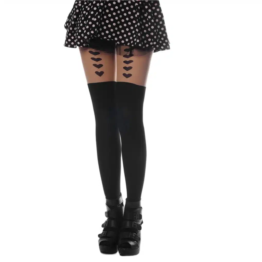 New Sexy Girl's Pantyhose Design Pattern Printed Tattoo Stockings Cat shape 20 Style Sheer Pantyhose Mock Stockings Tights 90cm 30