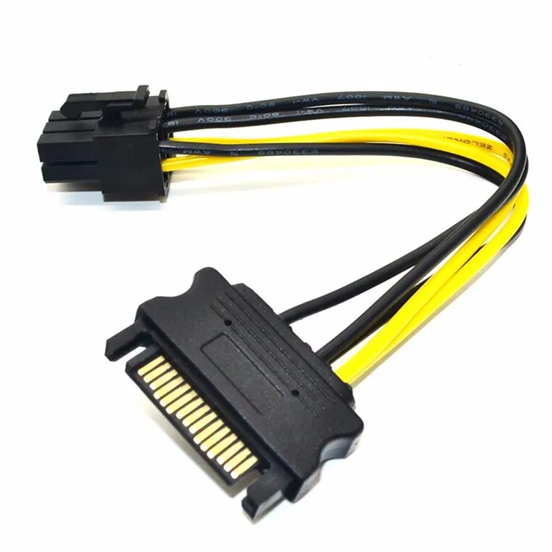 USB 3.0 PCI-E Express 1x To 16x Extender Riser Card Adapter with 15pin to 6PIN Power SATA Cable For BTC bitcoin mining miner 14