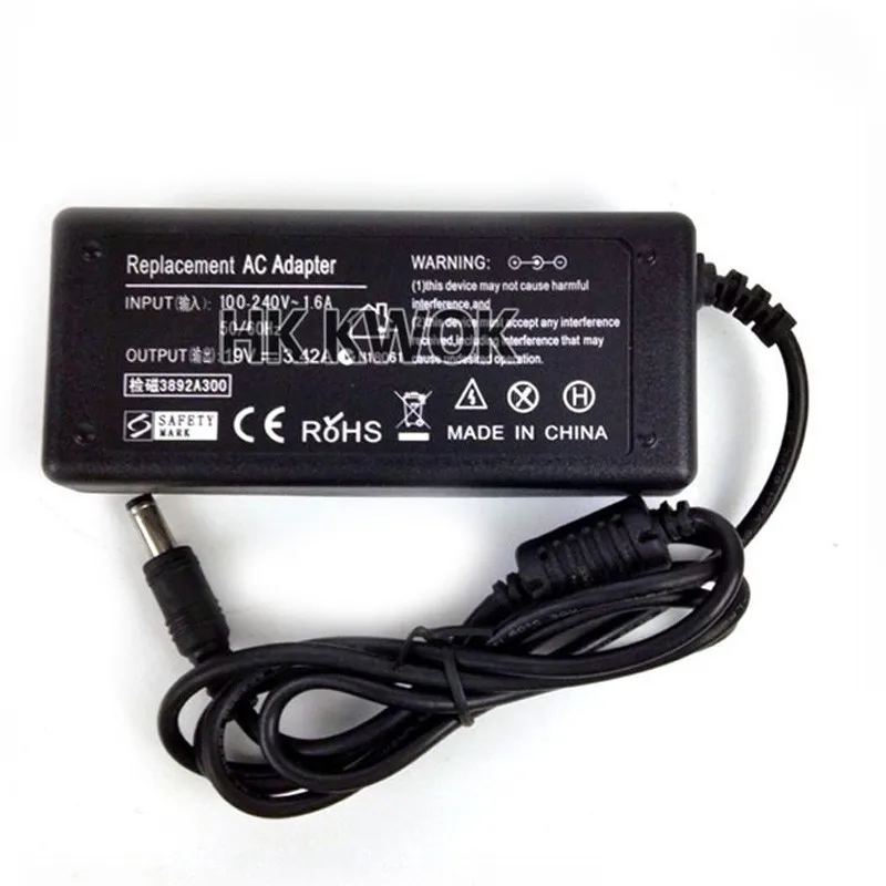 19V 3.42A 5.5X2.5mm Laptop Charger AC Adapter Power Supply For Acer Asus laptop A43E X43BU S-7200 SADP-65KB Portable Charger 7