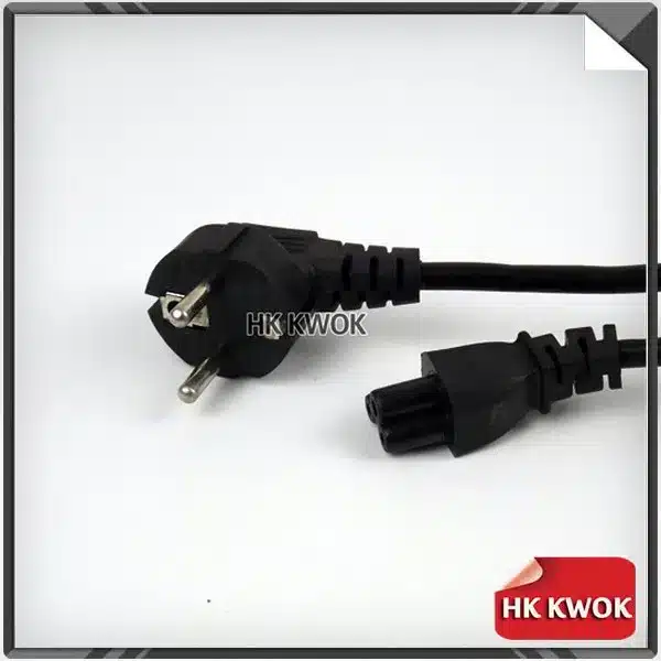 1.2M 3 Prong EU Plug Laptop PC AC Power Cord Cable For Toshiba HP Acer Asus Dell Samsung Laptop Adapter Charger Charger Wire 16
