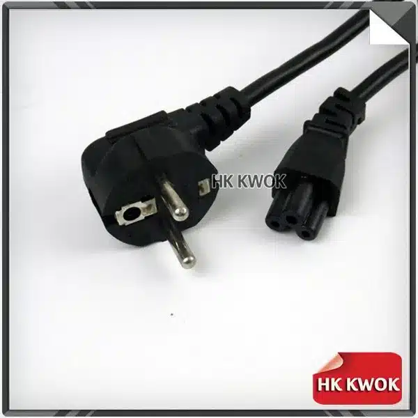 1.2M 3 Prong EU Plug Laptop PC AC Power Cord Cable For Toshiba HP Acer Asus Dell Samsung Laptop Adapter Charger Charger Wire 17