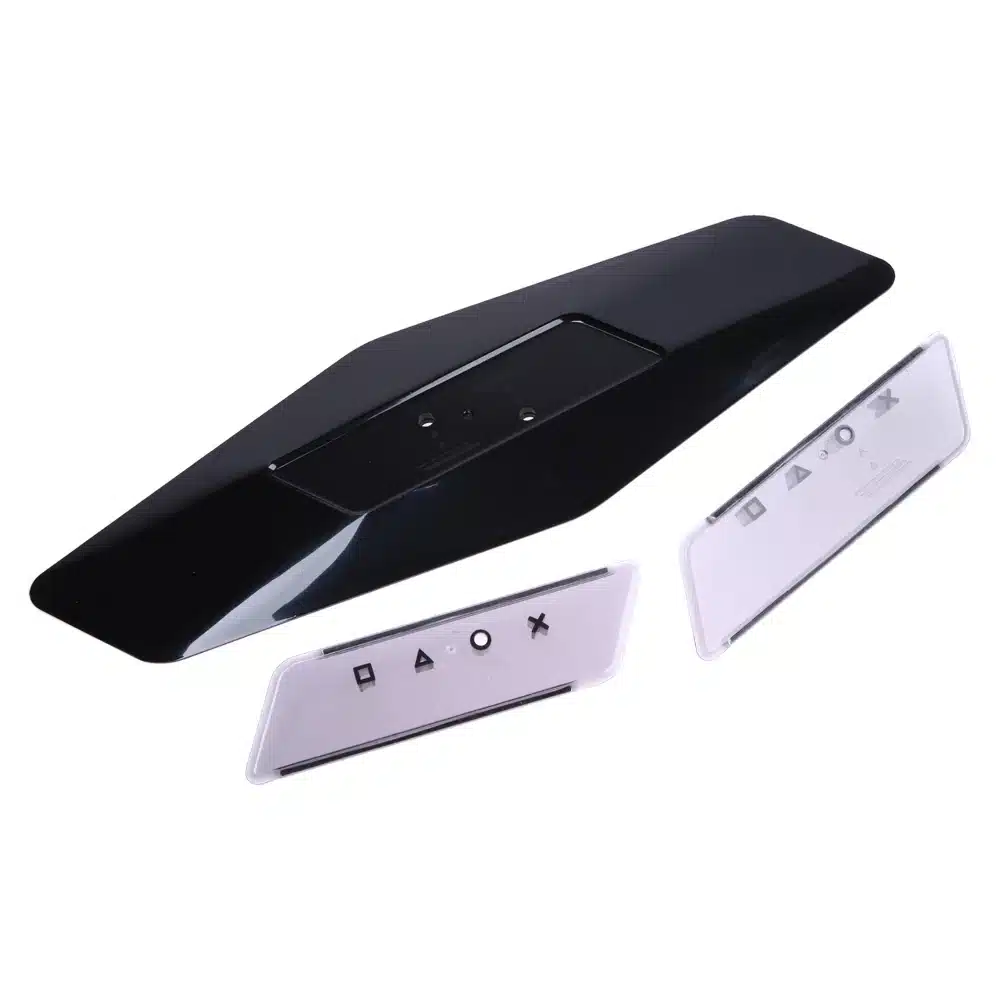 2 in 1 Vertical Stand Bracket Stand Holder Black Vertical Stand Protector for PS4 Slim PS4 Pro L3FE 7