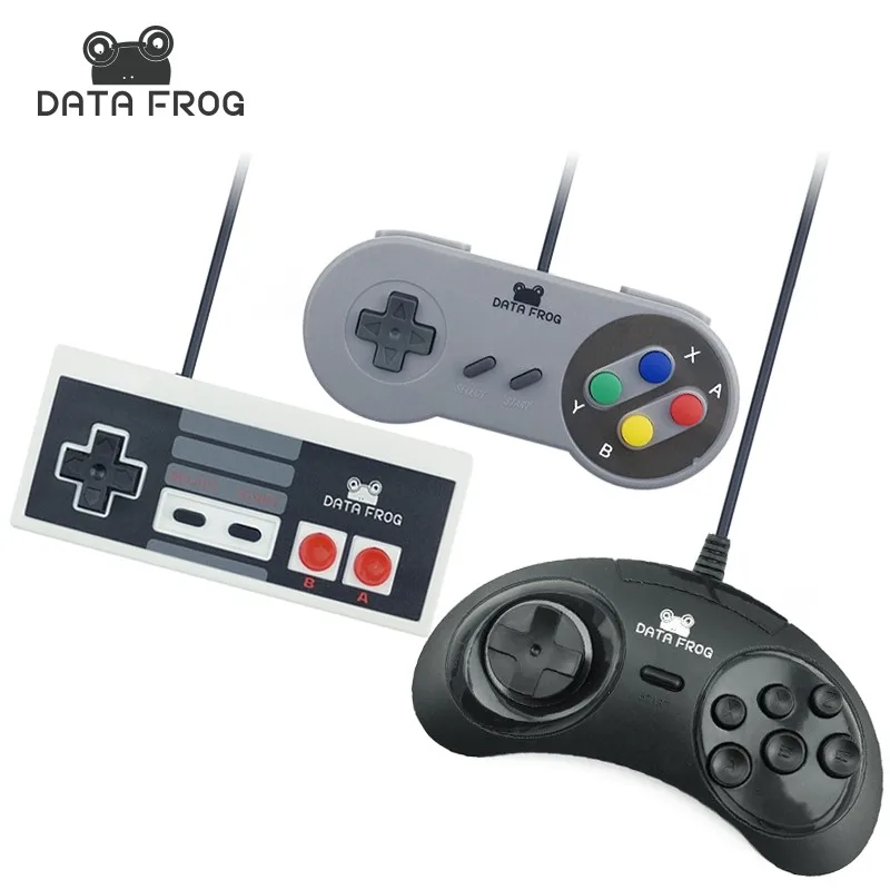 3 Pcs Wired USB Joystick For Snes USB PC Gamepad Gaming For Nes For Sega Controller Game Joypad For PC Computer 7