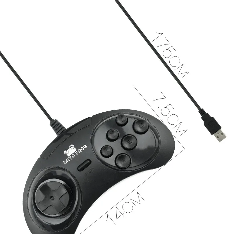 3 Pcs Wired USB Joystick For Snes USB PC Gamepad Gaming For Nes For Sega Controller Game Joypad For PC Computer 13