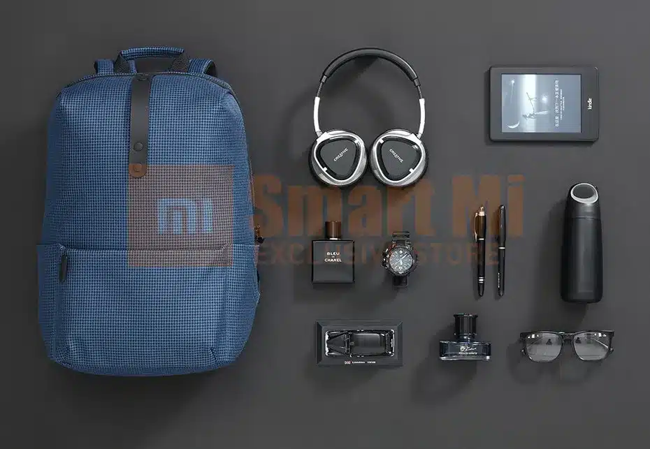 100% Original Xiaomi Fashion School Backpack 600D Polyester Durable Waterproof Suit For 15.6 Inch Laptop Computer 17