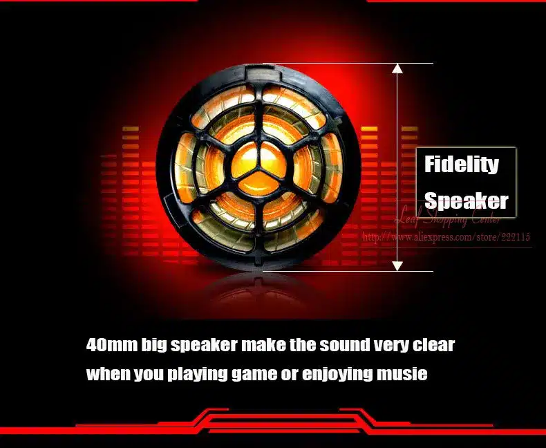 Soyto Stereo Bass Computer Gaming Headset Headphone Earphone With Microphone For Computer Gamer 12