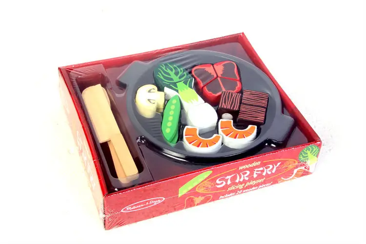 Exempt postage, the wooden simulation play house toys, vegetables, hot pot , children's educational toys 2