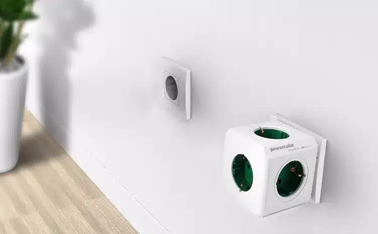 Allocacoc Charging Dock Original PowerCube Socket EU Plug 5 Outlets Adapter-16A 250V 3680w Power Cube 2