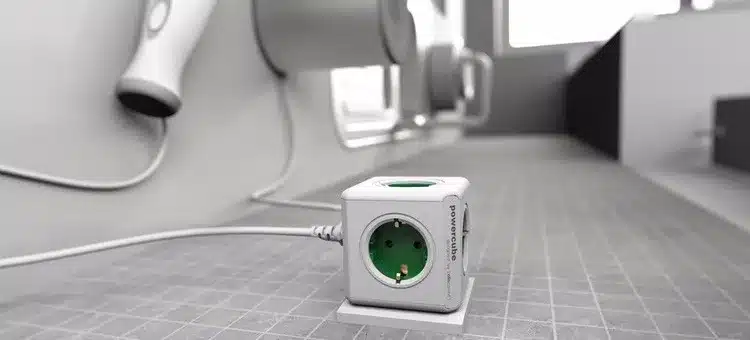 Allocacoc Charging Dock Original PowerCube Socket EU Plug 5 Outlets Adapter-16A 250V 3680w Power Cube 3