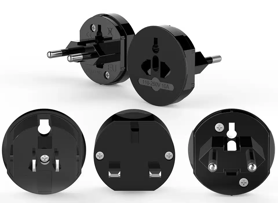 NTONPOWER UTA Universal Electrical Plug Adapter Travel Power Socket Converter Outlet All in One Worldwide Use for US/ UK/ EU/ AU 6