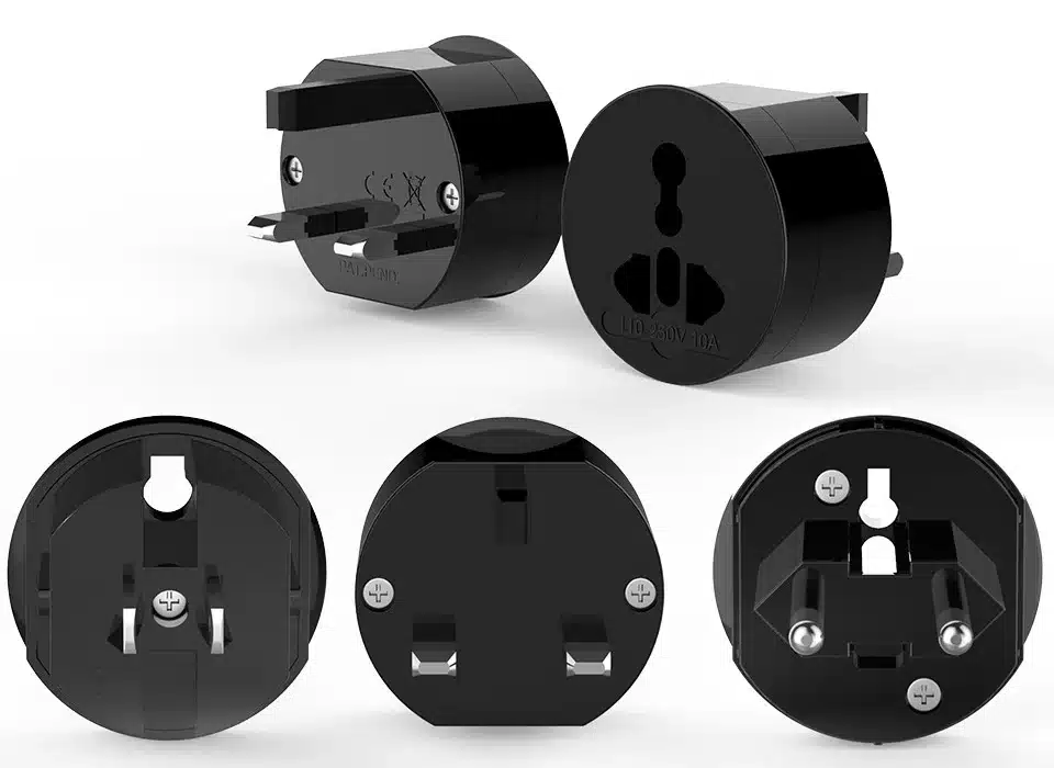 NTONPOWER UTA Universal Electrical Plug Adapter Travel Power Socket Converter Outlet All in One Worldwide Use for US/ UK/ EU/ AU 7