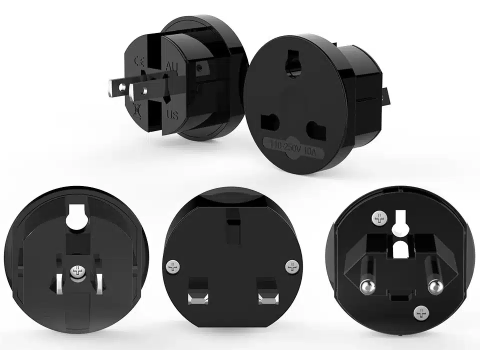 NTONPOWER UTA Universal Electrical Plug Adapter Travel Power Socket Converter Outlet All in One Worldwide Use for US/ UK/ EU/ AU 8