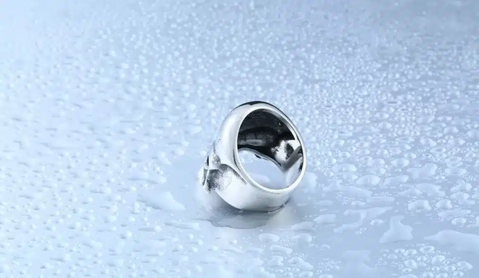 Beier new store 316L Stainless Steel men ring the Punisher skull ring punk biker fashion jewelry BR8-407 17